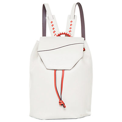 Ted Baker Colour By Numbers Cereza Leather Backpack Cream